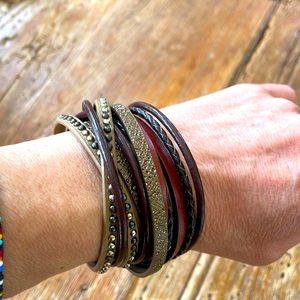 Leather Wrap Bracelet